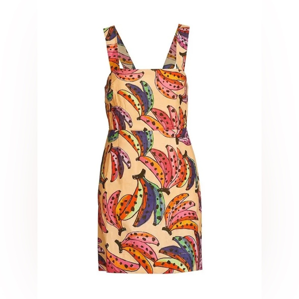 Farm Rio Banana Mini Dress
